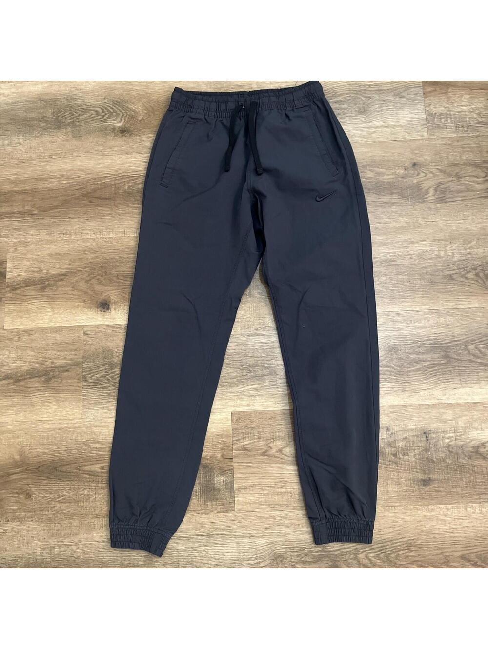 Nike Mens Woven Slim Fit Jogger Pants 934592-010 Black Size S